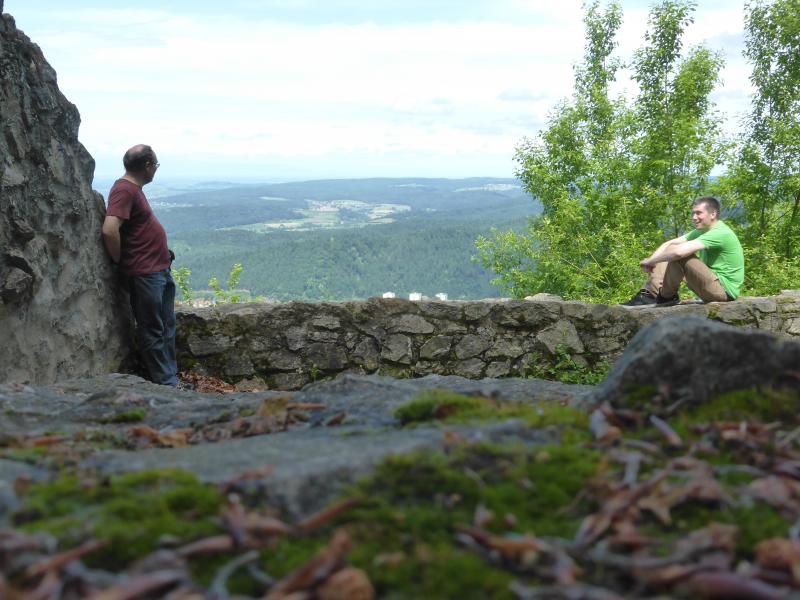 Auf der Schwarzenburg -