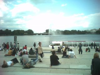 Jungfernstieg, Binnenalster